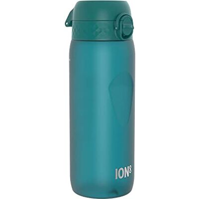 Ion8 Drinkfles, 750 ml, lekvrij, sport, gemakkelijk te openen, veilige vergrendeling, vaatwasserbestendig, draaggreep, klapdeksel, BPA-vrij, profielhandvat, aqua Ion8 Drinkfles, 750 ml, lekvrij, sport, gemakkelijk te openen, veilige vergrendeling, vaatwasserbestendig, draaggreep, klapdeksel, BPA-vrij, profielhandvat, aqua