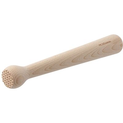 Fackelmann FAIR Bardrumstick, limoen cocktail stamper, FSC-gecertificeerd beuken barstamper (kleur: bruin), hoeveelheid: 1 stuk Fackelmann FAIR Bardrumstick, limoen cocktail stamper, FSC-gecertificeerd beuken barstamper (kleur: bruin), hoeveelheid: 1 stuk