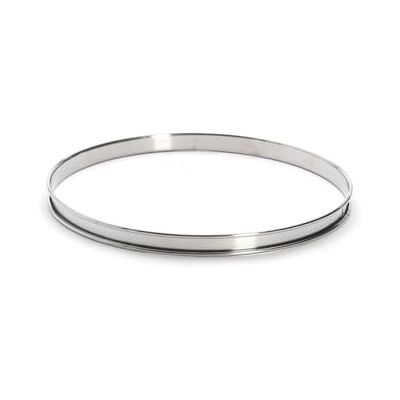 DE BUYER 3091.24N taartring van roestvrij staal, hoogte 2 cm, diameter Ø 24 DE BUYER 3091.24N taartring van roestvrij staal, hoogte 2 cm, diameter Ø 24