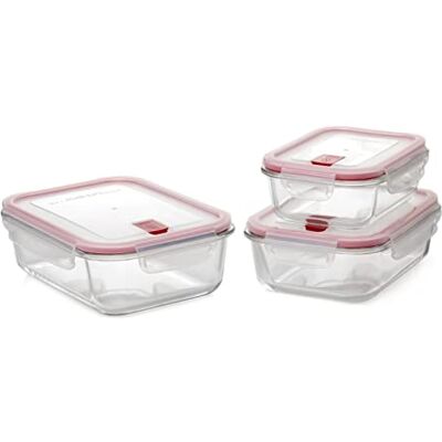 TATAY Voedselbox van glas, Cook & Eat, stoomventiel, BPA-vrij TATAY Voedselbox van glas, Cook & Eat, stoomventiel, BPA-vrij