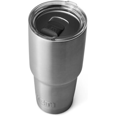 YETI Rambler Tumbler, Vaccum Geïsoleerde roestvrijstalen tuimelaar met magneetdeksel, roestvrij staal, 887 ml YETI Rambler Tumbler, Vaccum Geïsoleerde roestvrijstalen tuimelaar met magneetdeksel, roestvrij staal, 887 ml