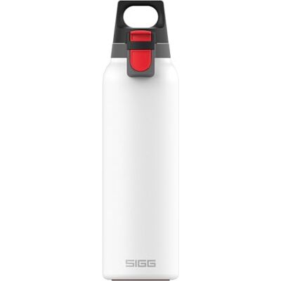 Sigg Hot & Cold One Light White Thermo drinkfles (0,55 l), vrij van schadelijke stoffen en geïsoleerde drinkfles, met één hand bedienbare thermofles van 18/8 roestvrij staal Sigg Hot & Cold One Light White Thermo drinkfles (0,55 l), vrij van schadelijke stoffen en geïsoleerde drinkfles, met één hand bedienbare thermofles van 18/8 roestvrij staal
