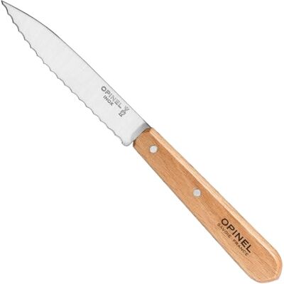 OPINEL 1918 keukenmes roestvrij staal bruin 22 x 5 2 x 0 6 cm 1 stuk OPINEL 1918 keukenmes roestvrij staal bruin 22 x 5 2 x 0 6 cm 1 stuk