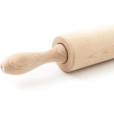 tuuli Kitchen Professionele deegroller van beukenhout, 44 x 5,5 cm tuuli Kitchen Professionele deegroller van beukenhout, 44 x 5,5 cm