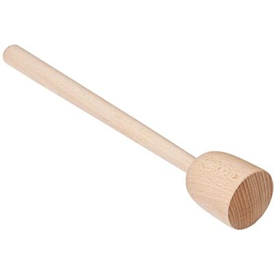 Fackelmann Fair aardappelstamper 32,5 cm beukenhout, beige, 32,5 x 5,5 x 5,5 cm Fackelmann Fair aardappelstamper 32,5 cm beukenhout, beige, 32,5 x 5,5 x 5,5 cm