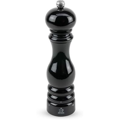 Peugeot Paris u'Select zoutmolen 22 cm 6 vooraf ingestelde maalniveaus innovatieve Zirlion molen voor zoutpoeder van PEFC-gecertificeerd hout Franse knowhow zwart gelakt Peugeot Paris u'Select zoutmolen 22 cm 6 vooraf ingestelde maalniveaus innovatieve Zirlion molen voor zoutpoeder van PEFC-gecertificeerd hout Franse knowhow zwart gelakt