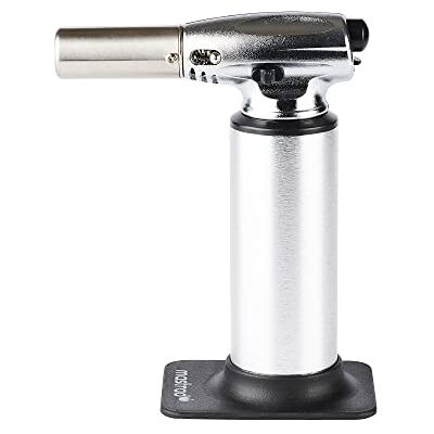 mastrad Professionele keukenbrander Eenvoudige bediening Oplaadbaar op gas Capaciteit 36 ml Professionele kwaliteit met afneembare sokkel, grijs mastrad Professionele keukenbrander Eenvoudige bediening Oplaadbaar op gas Capaciteit 36 ml Professionele kwaliteit met afneembare sokkel, grijs