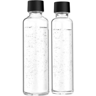 Sodapop Set Logan glazen flessen, reserveflessen alleen geschikt voor Logan bruismachines, 1 x 600 ml, 1 x 850 ml Sodapop Set Logan glazen flessen, reserveflessen alleen geschikt voor Logan bruismachines, 1 x 600 ml, 1 x 850 ml