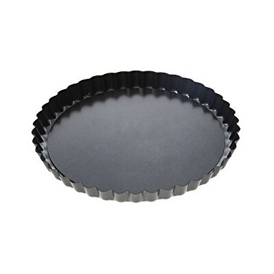 Premier Housewares 0104311 Bakvorm voor flan, geribbeld, afneembare bodem, anti-aanbaklaag Premier Housewares 0104311 Bakvorm voor flan, geribbeld, afneembare bodem, anti-aanbaklaag