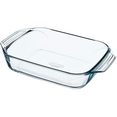 Pyrex 406B000 Ovenschaal, Borosilicaatglas, Transparant, 270.00mm x 170.00mm Pyrex 406B000 Ovenschaal, Borosilicaatglas, Transparant, 270.00mm x 170.00mm