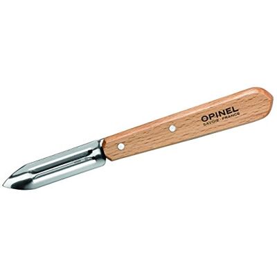 OPINEL Schilmes nr. 115 roestvrij staal Sandvik voor rechts- en linkshandigen handvat van beukenhout naturel OPINEL Schilmes nr. 115 roestvrij staal Sandvik voor rechts- en linkshandigen handvat van beukenhout naturel