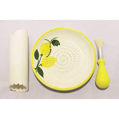 JOSKO Produkte 2741 Raspbordenset, keramiek, wit JOSKO Produkte 2741 Raspbordenset, keramiek, wit