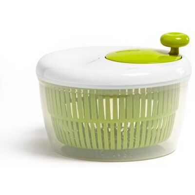 Moulinex Classic salade spinner 5 liter (5/7 pers), vaatwasmachinebestendig, draait de salade gemakkelijk en snel, stopknop, gemaakt in Frankrijk K1690104, gemaakt in Frankrijk Essoreuse à salade pour 5 à 7 personnes Panier surélevé Manivelle ergonomiqu Moulinex Classic salade spinner 5 liter (5/7 pers), vaatwasmachinebestendig, draait de salade gemakkelijk en snel, stopknop, gemaakt in Frankrijk K1690104, gemaakt in Frankrijk Essoreuse à salade pour 5 à 7 personnes Panier surélevé Manivelle ergonomiqu
