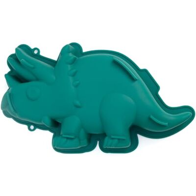 CÉCOA • Taartvorm • Triceratops • 100% platinum siliconen vorm • siliconen vorm met dinosaurus-thema • vorm van 100% voedselveilige siliconen • BPA-vrij CÉCOA • Taartvorm • Triceratops • 100% platinum siliconen vorm • siliconen vorm met dinosaurus-thema • vorm van 100% voedselveilige siliconen • BPA-vrij