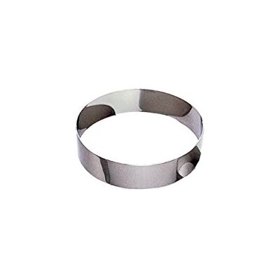 Gobel Roestvrijstalen schuimring Ø 18 cm taartring van roestvrij staal hoogte 4,5 cm snel en perfect losmaken premium kwaliteit Gobel Roestvrijstalen schuimring Ø 18 cm taartring van roestvrij staal hoogte 4,5 cm snel en perfect losmaken premium kwaliteit