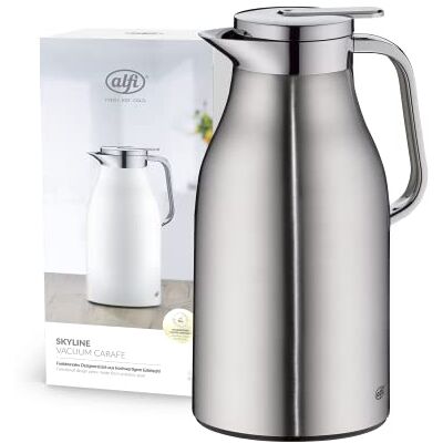 ALFI 1321205150 thermoskan, behuizing van kunststof, inzetstuk van glas, mat roestvrij staal, 1,5 l ALFI 1321205150 thermoskan, behuizing van kunststof, inzetstuk van glas, mat roestvrij staal, 1,5 l