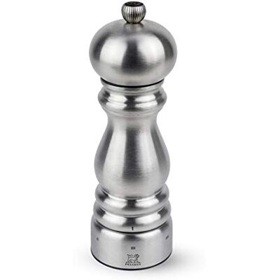 Peugeot Paris Chef 32470 Moulin à poivre en acier inoxydable Argenté 6 x 6 x 18 cm Peugeot Paris Chef 32470 Moulin à poivre en acier inoxydable Argenté 6 x 6 x 18 cm