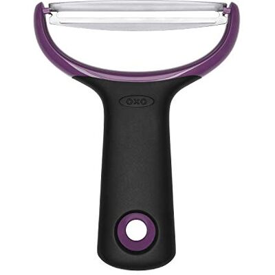 OXO Good Grips Éplucheur à légumes en acier inoxydable Scherp roestvrijstalen mes voor pompoen, kool en meer, Y-vormig design, antislip handgreep OXO Good Grips Éplucheur à légumes en acier inoxydable Scherp roestvrijstalen mes voor pompoen, kool en meer, Y-vormig design, antislip handgreep