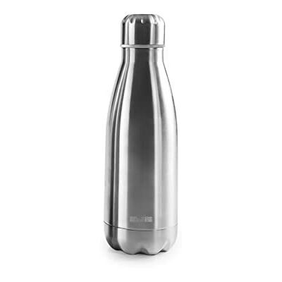 IBILI Thermosfles satijn, 350 ml, roestvrij staal 18/10, dubbelwandig, herbruikbaar IBILI Thermosfles satijn, 350 ml, roestvrij staal 18/10, dubbelwandig, herbruikbaar