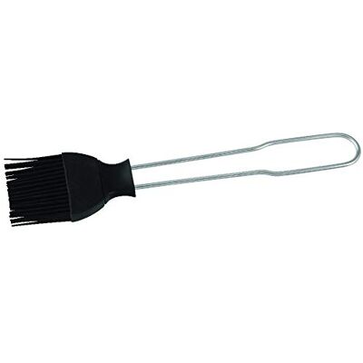 Fackelmann Keukenkwast met hoogwaardige siliconen borstelharen in zilver/zwart, aantal: 1 stuk Fackelmann Keukenkwast met hoogwaardige siliconen borstelharen in zilver/zwart, aantal: 1 stuk