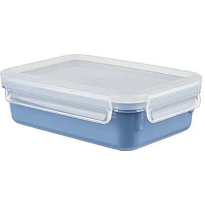 Emsa N10125 Clip & Close Color Edition Storage Box voorraadbakje 0,8 liter 100% lekvrij / hygiënisch BPA-vrij vaatwasmachine-, magnetron- en vriezerbestendig gemaakt in Duitsland aqua-blauw Emsa N10125 Clip & Close Color Edition Storage Box voorraadbakje 0,8 liter 100% lekvrij / hygiënisch BPA-vrij vaatwasmachine-, magnetron- en vriezerbestendig gemaakt in Duitsland aqua-blauw