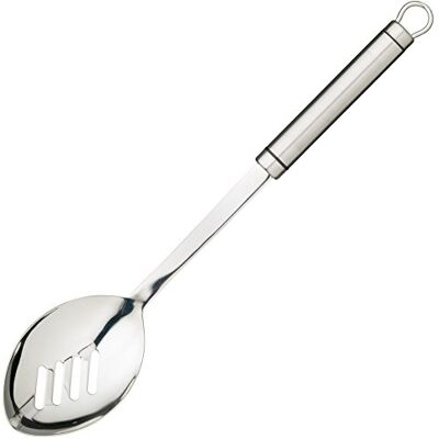 KitchenCraft Professional schuimspaan van roestvrij staal, 32,5 cm, zilverkleurig KitchenCraft Professional schuimspaan van roestvrij staal, 32,5 cm, zilverkleurig