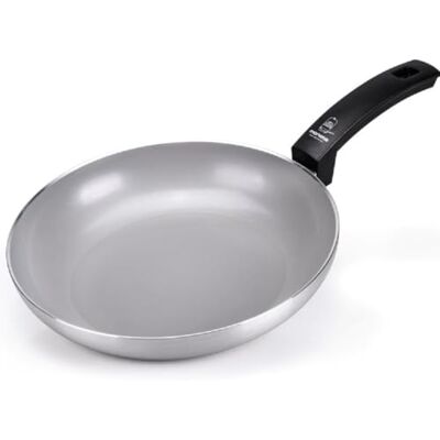 Moneta Innova Pan 30 cm, natuurlijke FineGres coating (geen PFAS), ook voor inductie, 100% Made in Italy Moneta Innova Pan 30 cm, natuurlijke FineGres coating (geen PFAS), ook voor inductie, 100% Made in Italy