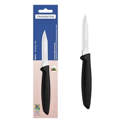 Tramontina Cuchillo Pelador de Verduras Plenus 3" Acero roestvrij Tramontina Cuchillo Pelador de Verduras Plenus 3" Acero roestvrij