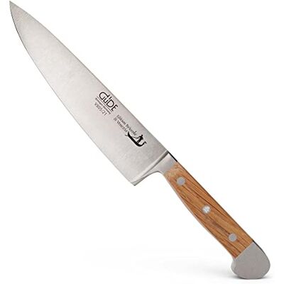 Güde Solingen Briccole, koksmes gesmeed, 21 cm, ALPHA BRICCOLE DI Venezia, keukenmes, dubbele appelmes, handgemaakt in Duitsland Güde Solingen Briccole, koksmes gesmeed, 21 cm, ALPHA BRICCOLE DI Venezia, keukenmes, dubbele appelmes, handgemaakt in Duitsland