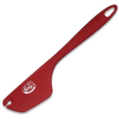 Kenny Professional 2-in-1 deegschraper bakaccessoires kom XL siliconen spatel deegsnijder keukenmachine mengkom bakken bakken hittebestendig (robijnrood) Kenny Professional 2-in-1 deegschraper bakaccessoires kom XL siliconen spatel deegsnijder keukenmachine mengkom bakken bakken hittebestendig (robijnrood)
