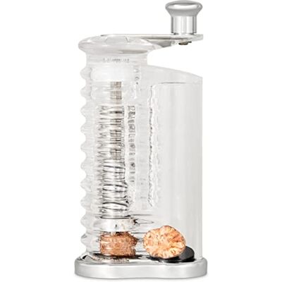 Cole & Mason Wallis H101119 nootmuskaatmolen drievoudige gekartelde messen van roestvrij staal acryl 145 mm specerijen niet inbegrepen Cole & Mason Wallis H101119 nootmuskaatmolen drievoudige gekartelde messen van roestvrij staal acryl 145 mm specerijen niet inbegrepen