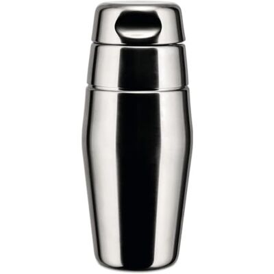 Alessi L 870/50 shaker van glanzend roestvrij staal 18/10, zilver. Alessi L 870/50 shaker van glanzend roestvrij staal 18/10, zilver.