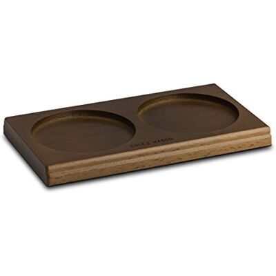 Cole & Mason Zout- en pepervaatje van acryl, transparant, accessoires, dicht hout, donker hout, N/A Cole & Mason Zout- en pepervaatje van acryl, transparant, accessoires, dicht hout, donker hout, N/A