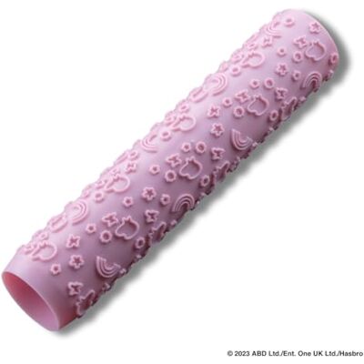 Dr. Oetker Dr Oetker 2967 deegroller met patroon, koekjesdecoratie, suikerpasta, decoratie, koekjes, roze, kunststof, 23 x 5 cm Dr. Oetker Dr Oetker 2967 deegroller met patroon, koekjesdecoratie, suikerpasta, decoratie, koekjes, roze, kunststof, 23 x 5 cm