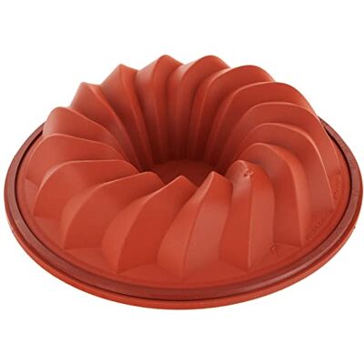 LACOR 66734 kleine savarinvorm van siliconen, 23 cm LACOR 66734 kleine savarinvorm van siliconen, 23 cm