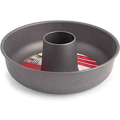 Home Maitre Donutvorm met antiaanbaklaag, 25 cm, aluminium, antraciet, 26 x 26 x 8 cm Home Maitre Donutvorm met antiaanbaklaag, 25 cm, aluminium, antraciet, 26 x 26 x 8 cm