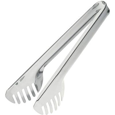 Westmark spaghetti/salade serveertang, lengte 23,8 cm, roestvrij staal, kleur: Zilver, 12792270 Westmark spaghetti/salade serveertang, lengte 23,8 cm, roestvrij staal, kleur: Zilver, 12792270