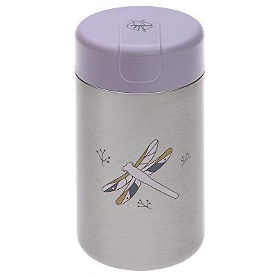 Lässig Baby Kinderthermosfles voor kinderen, grote pap, snacks, lekvrij, roestvrij staal/voedselbox, Big Adventure libel, 480 ml Lässig Baby Kinderthermosfles voor kinderen, grote pap, snacks, lekvrij, roestvrij staal/voedselbox, Big Adventure libel, 480 ml