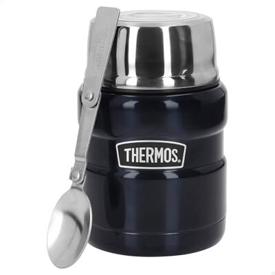 Thermos 123188 King Food 470 ml, blauw Thermos 123188 King Food 470 ml, blauw
