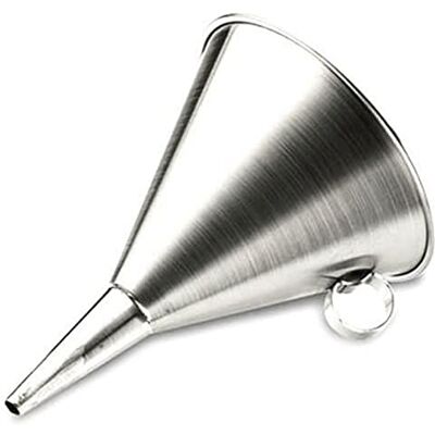LACOR 62512 trechter, 12 cm, zilverkleurig LACOR 62512 trechter, 12 cm, zilverkleurig
