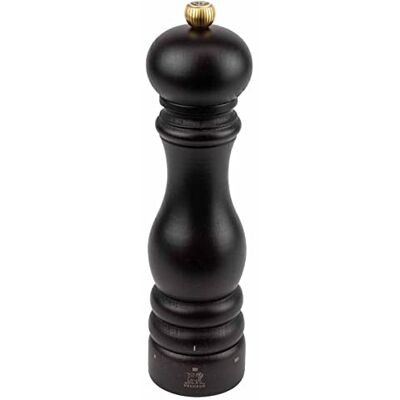 Peugeot Paris u'Select zoutmolen 22 cm 6 vooraf ingestelde maalniveaus innovatieve Zirlion molen voor zoutpoeder van PEFC-gecertificeerd hout Franse knowhow chocoladekleuren Peugeot Paris u'Select zoutmolen 22 cm 6 vooraf ingestelde maalniveaus innovatieve Zirlion molen voor zoutpoeder van PEFC-gecertificeerd hout Franse knowhow chocoladekleuren