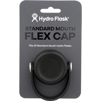 Hydro Flask Lekvrije Standaard Opening Flex Cap Dop met Honeycomb Insulation en Hengsel met Roestvrij Stalen Draaipunten BPA-Vrij Deksel voor Sportfles Geen Schadelijke Stoffen Black Hydro Flask Lekvrije Standaard Opening Flex Cap Dop met Honeycomb Insulation en Hengsel met Roestvrij Stalen Draaipunten BPA-Vrij Deksel voor Sportfles Geen Schadelijke Stoffen Black