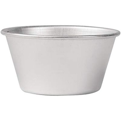 Vogue 340 ml aluminium pudding kom voor badkamer 11 x 5 cm Vogue 340 ml aluminium pudding kom voor badkamer 11 x 5 cm