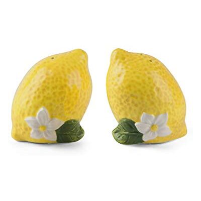 Excelsa Amalfi zout- en peperset, keramiek, geel, 2-delig Excelsa Amalfi zout- en peperset, keramiek, geel, 2-delig