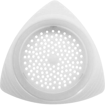 Fackelmann 42269 afdruiprek voor blikjes, afdruipfilter, wit, kunststof, 13,3 x 3 cm Fackelmann 42269 afdruiprek voor blikjes, afdruipfilter, wit, kunststof, 13,3 x 3 cm