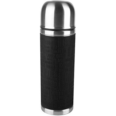 Emsa Senator Sleeve Zwart 0,5 L Thermo-/isoleerflessen Roestvrij staal, 8 x 8 x 24 cm Houdt 4 uur warm / 8 uur koud 100% dicht Emsa Senator Sleeve Zwart 0,5 L Thermo-/isoleerflessen Roestvrij staal, 8 x 8 x 24 cm Houdt 4 uur warm / 8 uur koud 100% dicht