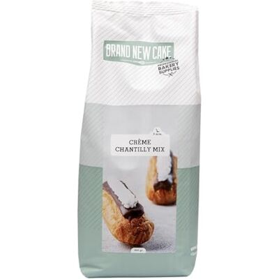 Brand New Cake BrandNewCake® Chantilly crème-mix, 800 g, alternatief voor botercrème, vulling en taartdecoratie Brand New Cake BrandNewCake® Chantilly crème-mix, 800 g, alternatief voor botercrème, vulling en taartdecoratie