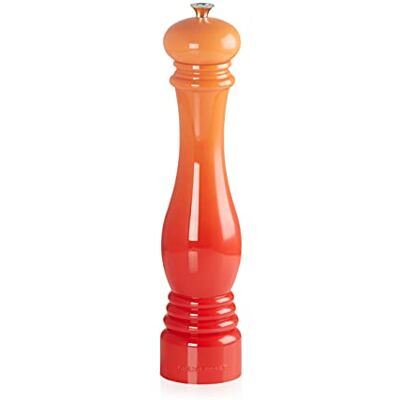 Le Creuset Pepermolen, klassiek, verstelbaar, groot model, ABS plastic, splinterbestendig, corrosiebestendig, 518 g, vulkanisch, 96002700090000 Le Creuset Pepermolen, klassiek, verstelbaar, groot model, ABS plastic, splinterbestendig, corrosiebestendig, 518 g, vulkanisch, 96002700090000