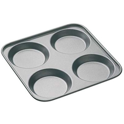 Master Class Non-Stick 4 Hole Yorkshire Pudding Pan Master Class Non-Stick 4 Hole Yorkshire Pudding Pan