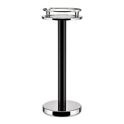 Alessi 5059 Emmerhouder van roestvrij staal 18/10, glanzend, met gelakte as, donkerbruin Alessi 5059 Emmerhouder van roestvrij staal 18/10, glanzend, met gelakte as, donkerbruin